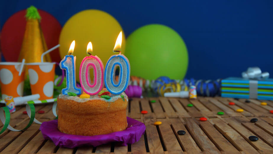 100 years old