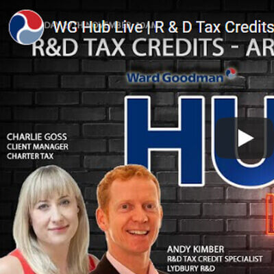 Charlie Goss joins panel on R&D tax credits
